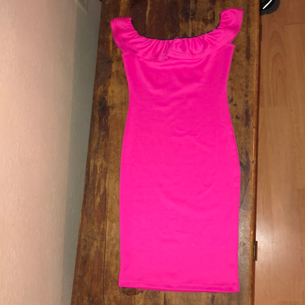 PINK VICTORIA’S SECRET Hot Pink Dress